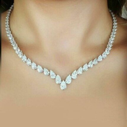 Classical Women’s Tennis Necklace